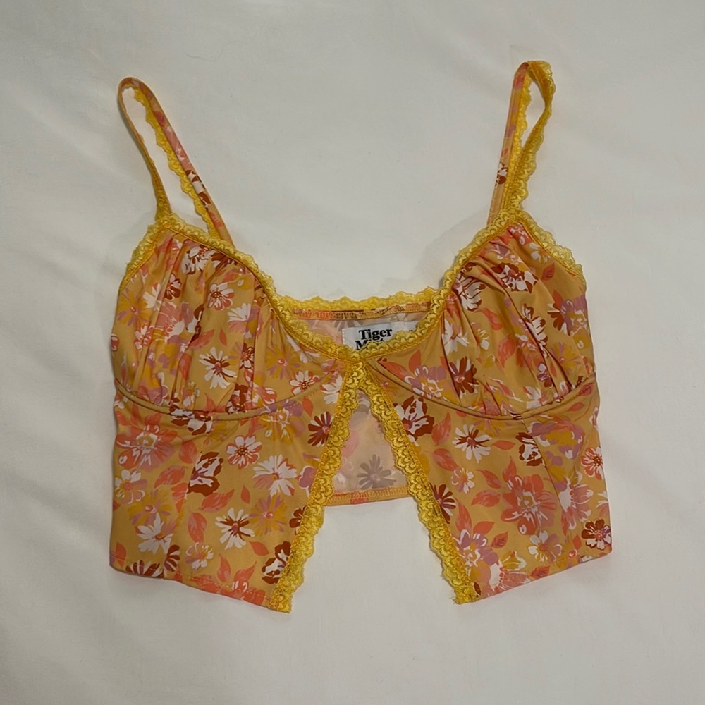 Tiger Mist Cropped Tank Top